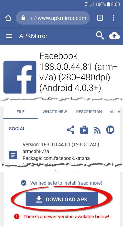 facebook apkmirror|Facebook APK (Android App) .